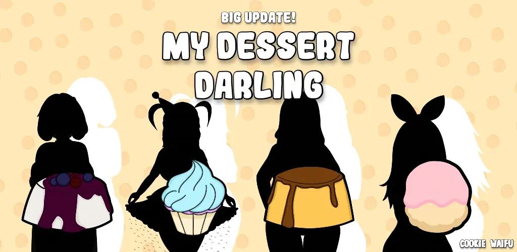 Cookie Waifu: Dessert Darling (Куки Вайфу)  [МОД Menu] Screenshot 1