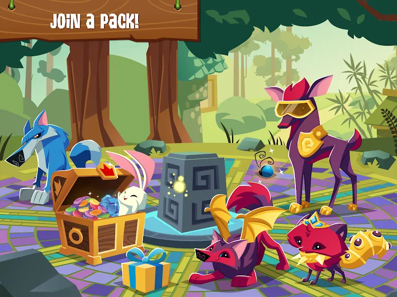 Animal Jam (Анимал Джем)  [МОД Все открыто] Screenshot 2