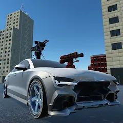 Взломанная Car Crash Arena Simulator 3D  [МОД Бесконечные монеты] - полная версия apk на Андроид