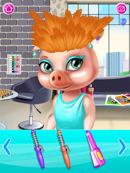 Beauty salon: hair salon  [МОД Unlimited Money] Screenshot 3