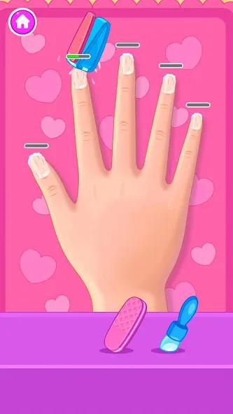 Nail salon  [МОД Бесконечные монеты] Screenshot 5