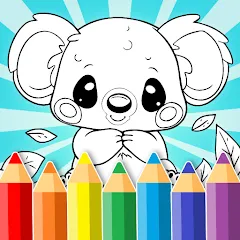 Скачать взлом Animal coloring pages  [МОД Menu] - полная версия apk на Андроид