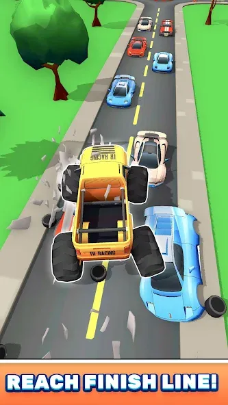 Monster Truck Rampage (Монстр Трак Рэмпейдж)  [МОД Unlimited Money] Screenshot 1