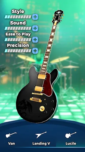 Guitar Band: Rock Battle (Гитарная группа)  [МОД Бесконечные деньги] Screenshot 2