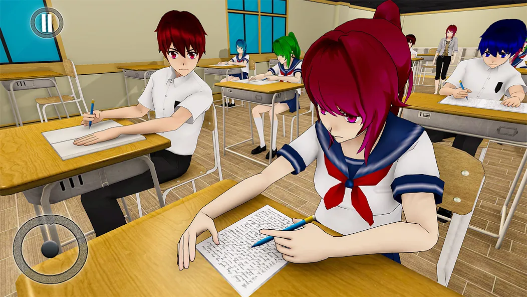 Anime Girl School Teacher 3D  [МОД Бесконечные деньги] Screenshot 1