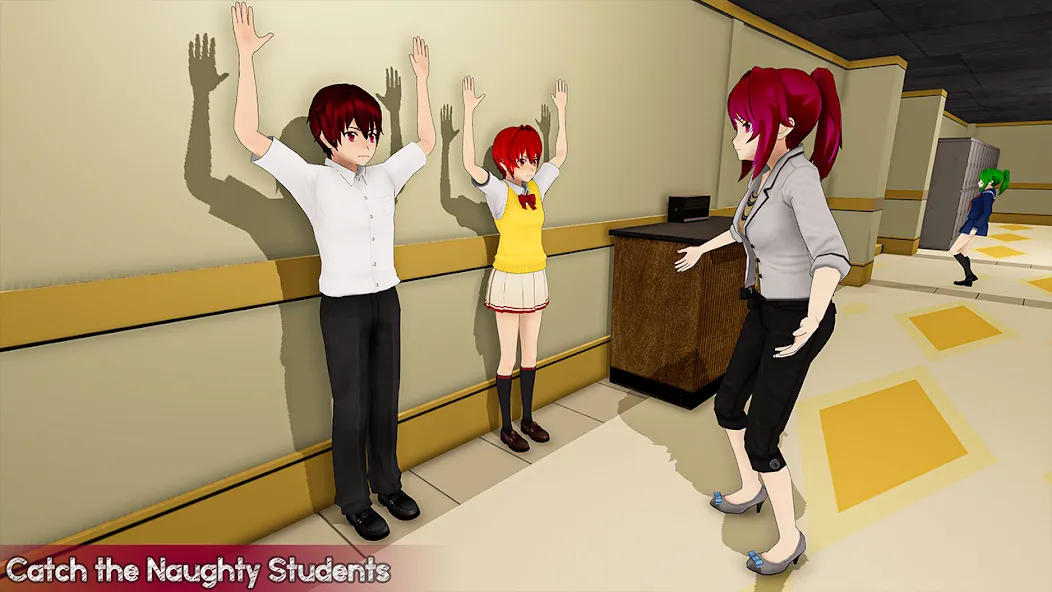 Anime Girl School Teacher 3D  [МОД Бесконечные деньги] Screenshot 3