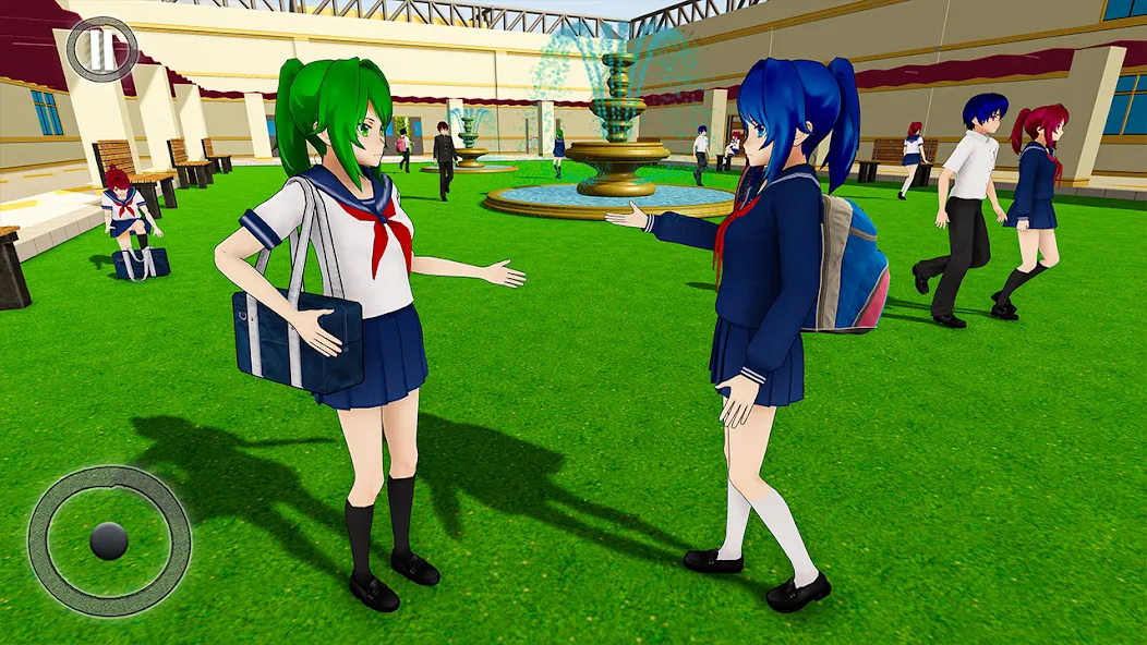 Anime Girl School Teacher 3D  [МОД Бесконечные деньги] Screenshot 4