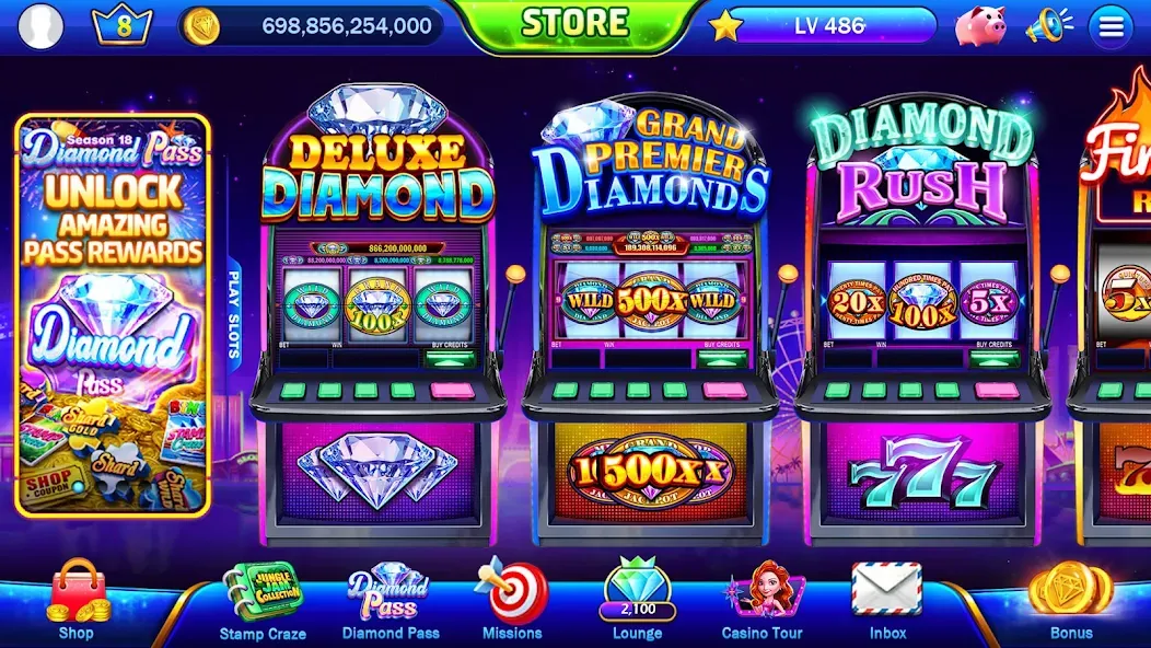 Classic Slots™ - Casino Games (Классические слоты)  [МОД Все открыто] Screenshot 2