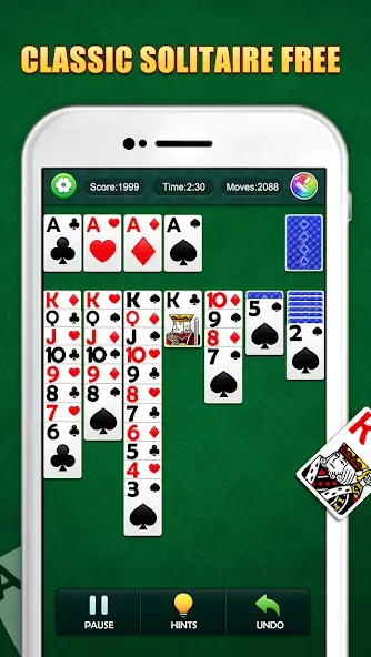 Solitaire Puzzle : Card Jigsaw (Солитер головоломка)  [МОД Бесконечные деньги] Screenshot 1