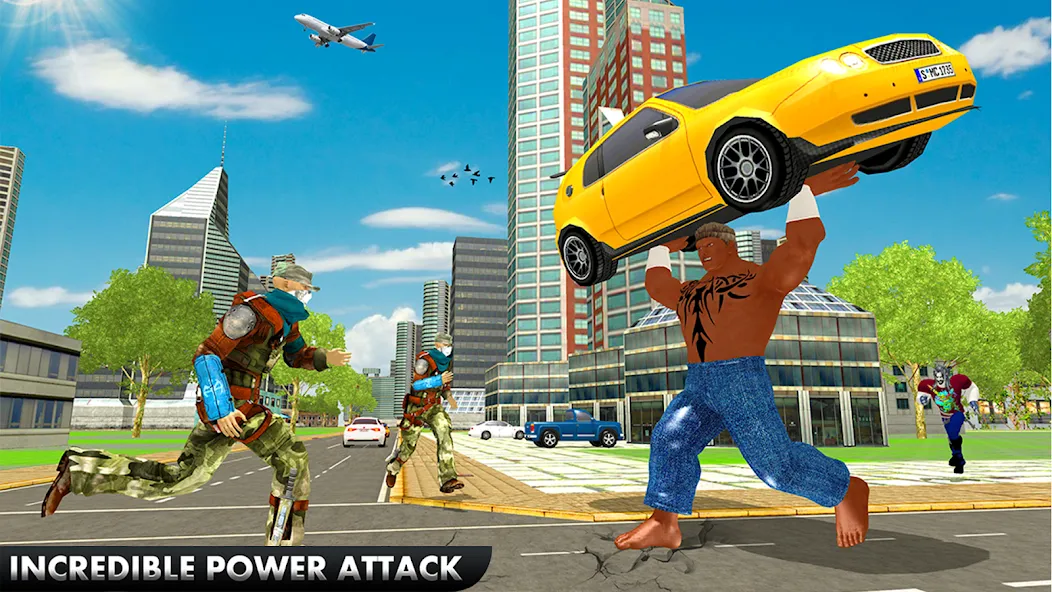 Black Monster Hero City Battle  [МОД Бесконечные монеты] Screenshot 3