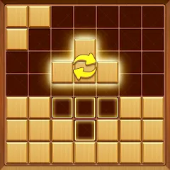 Скачать взломанную Wood Block Puzzle Addictive  [МОД Много монет] - последняя версия apk на Андроид