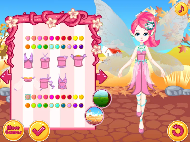 Fairy Dress Up - Girls Games  [МОД Много денег] Screenshot 2