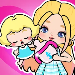 Взломанная Aha World: Baby Care (Аха Ворлд)  [МОД Unlimited Money] - последняя версия apk на Андроид