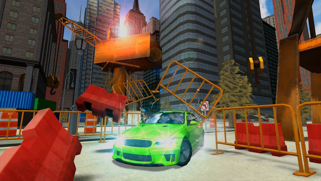 Car Driving Simulator: NY (Симулятор вождения автомобиля)  [МОД Меню] Screenshot 4