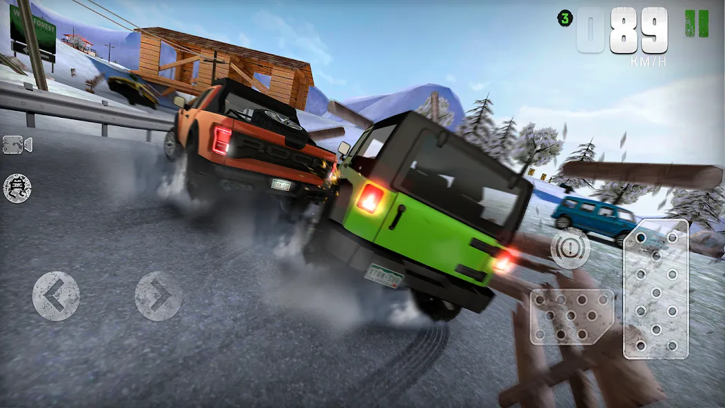 Extreme SUV Driving Simulator (Экстримный симулятор вождения внедорожников)  [МОД Unlocked] Screenshot 5