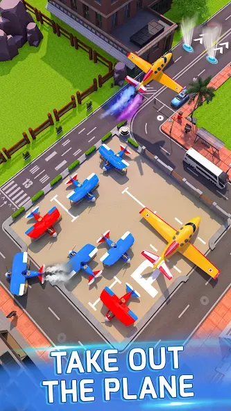 Runway Parking Jam (Ранвей Паркинг Джем)  [МОД Unlimited Money] Screenshot 2