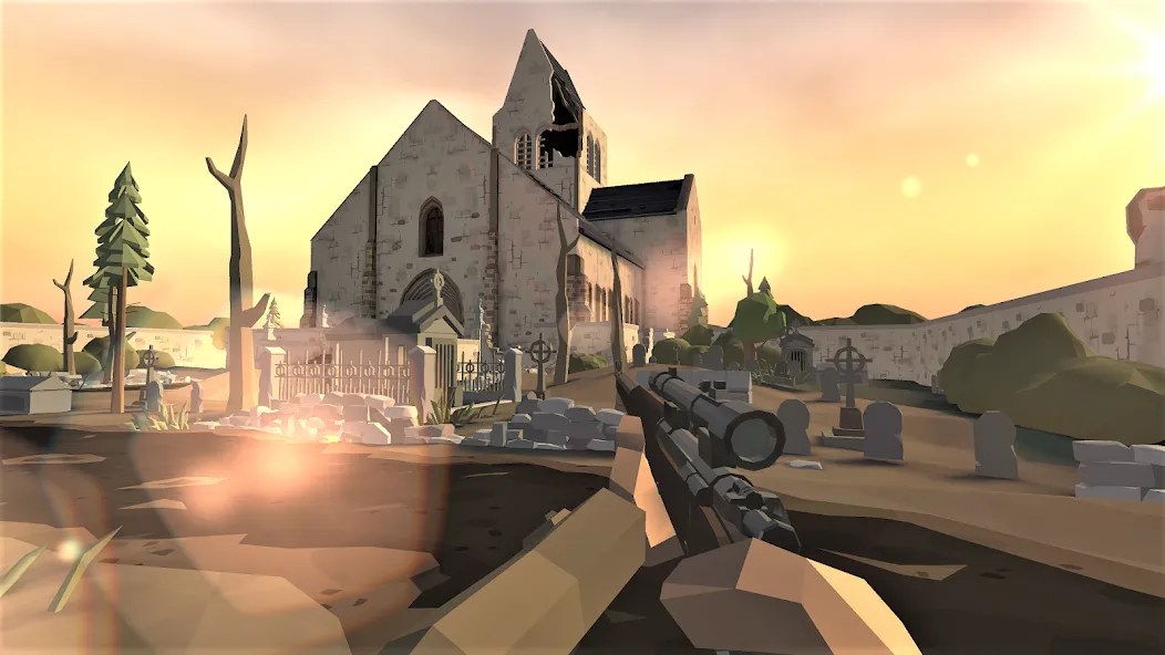 World War Polygon: WW2 shooter (Ворлд Вар Полигон)  [МОД Menu] Screenshot 3