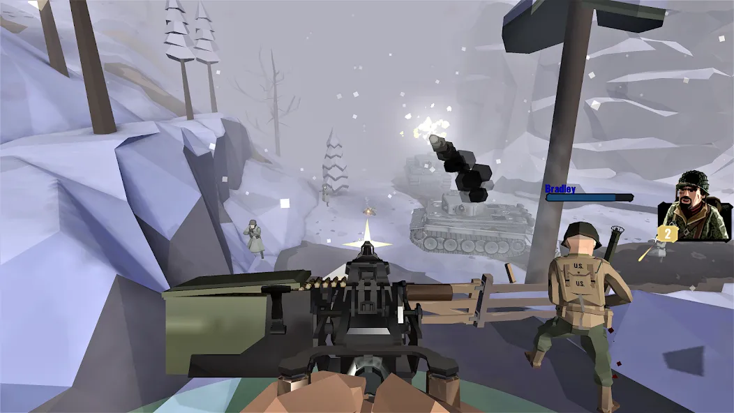 World War Polygon: WW2 shooter (Ворлд Вар Полигон)  [МОД Menu] Screenshot 5