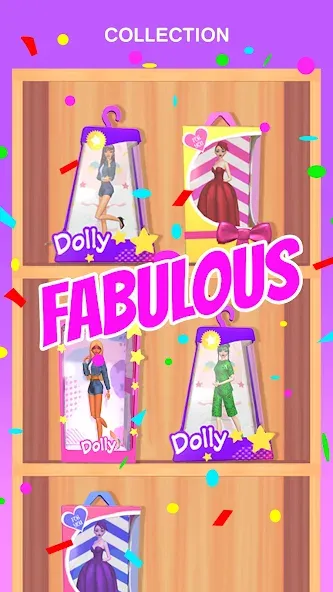 Doll Makeover - DIY 3D Dolly  [МОД Бесконечные деньги] Screenshot 5