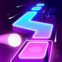 Взломанная Dancing Ballz: Magic Tiles (Дансинг Болз)  [МОД Все открыто] - полная версия apk на Андроид