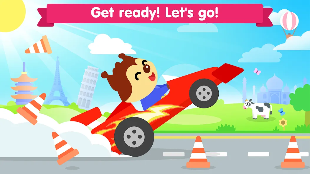 Car games for toddlers & kids  [МОД Много монет] Screenshot 3