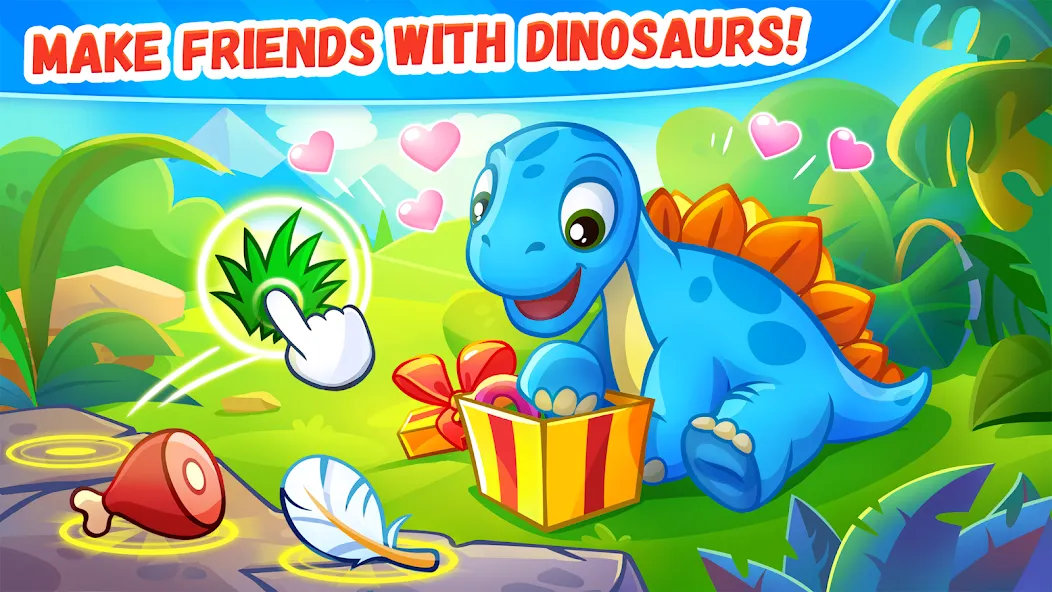 Dinosaur games for kids age 2  [МОД Unlimited Money] Screenshot 4