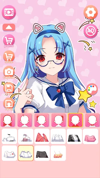 Viya Avatar Maker:emoji (Вия Аватар Мейкер)  [МОД Много денег] Screenshot 4