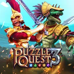 Скачать взлом Puzzle Quest 3 - Match 3 RPG (Пазл Квест 3)  [МОД Бесконечные монеты] - полная версия apk на Андроид