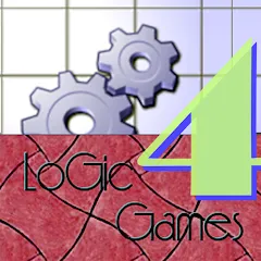 Взлом 100/4 Logic Games-Time Killers  [МОД Unlocked] - полная версия apk на Андроид