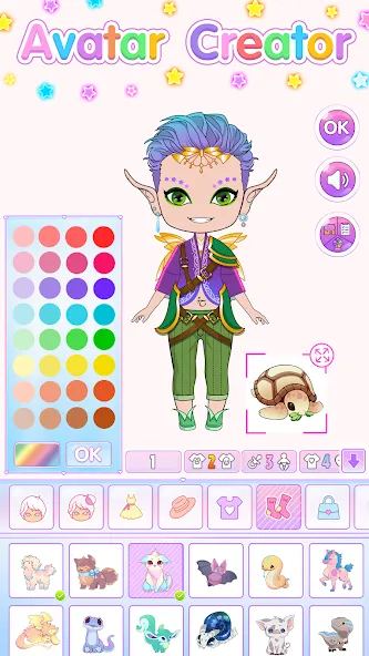 Chibi Doll Dress Up Games  [МОД Меню] Screenshot 4