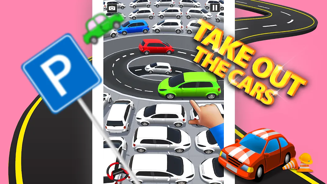 Park Master: Car Parking Jam (Парк Мастер)  [МОД Unlimited Money] Screenshot 3