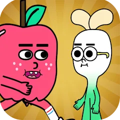 Скачать взломанную apple and onion running game (эппл энд онион раннинг гейм)  [МОД Бесконечные деньги] - полная версия apk на Андроид