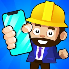 Взлом Idle Smartphone Tycoon Factory (Смартфон Фабрика Айдл Тайкун)  [МОД Menu] - последняя версия apk на Андроид