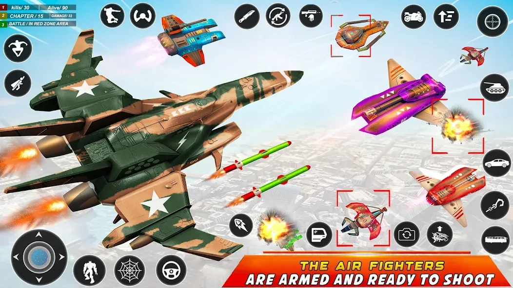 Army Bus Robot Car Game 3d  [МОД Mega Pack] Screenshot 2