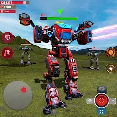 Скачать взлом Mech Robot Wars - Multi Robot  [МОД Menu] - стабильная версия apk на Андроид