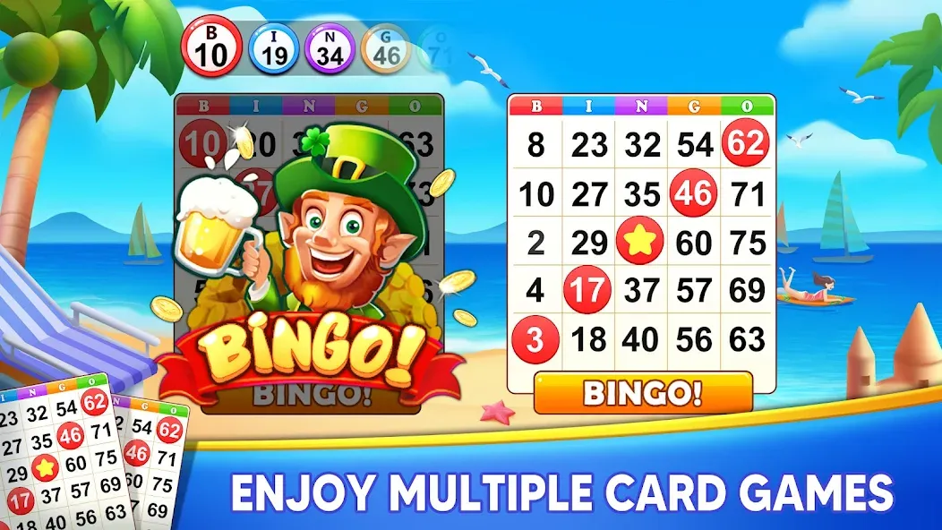 Bingo Holiday: Live Bingo Game  [МОД Бесконечные деньги] Screenshot 2