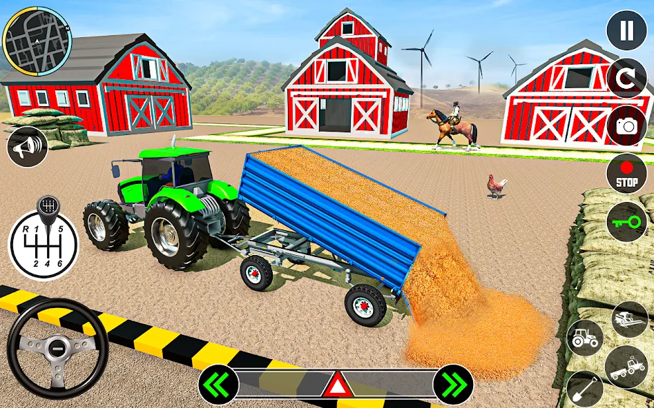 Tractor Farming: Tractor Games (Тракторное хозяйство)  [МОД Mega Pack] Screenshot 5