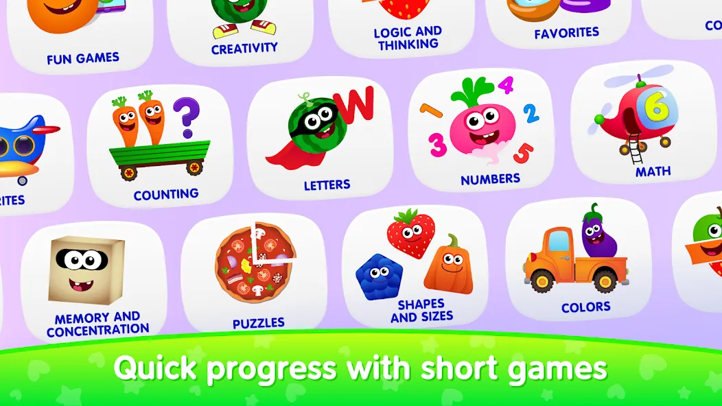 Educational games for kids 2-4  [МОД Бесконечные деньги] Screenshot 1