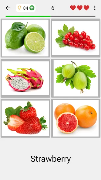 Fruit and Vegetables - Quiz  [МОД Menu] Screenshot 2