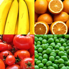 Скачать взломанную Fruit and Vegetables - Quiz  [МОД Menu] - последняя версия apk на Андроид