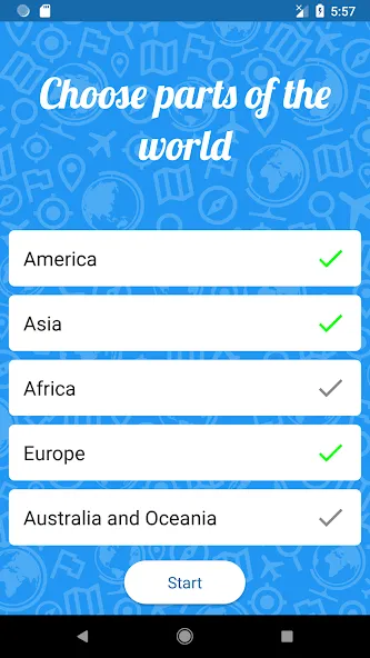 Guess the country! - Quiz  [МОД Бесконечные монеты] Screenshot 4