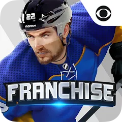 Скачать взлом Franchise Hockey 2024 (Франшиз Хоккей 2019)  [МОД Много монет] - полная версия apk на Андроид