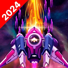 Взлом Galaxy Attack - Space Shooter (Гэлэкси Атак)  [МОД Много денег] - стабильная версия apk на Андроид