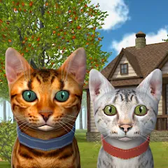 Взлом Cat Simulator : Kitties Family  [МОД Много денег] - полная версия apk на Андроид