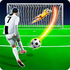 Скачать взломанную Shoot Goal - Soccer Games 2022 (Шут Гоал)  [МОД Много денег] - стабильная версия apk на Андроид