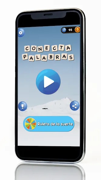 Conecta - Juego de Palabras (Сонекта)  [МОД Бесконечные монеты] Screenshot 1