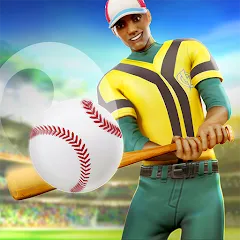 Взломанная Baseball Club: PvP Multiplayer (Бейсбольный клуб)  [МОД Много денег] - стабильная версия apk на Андроид