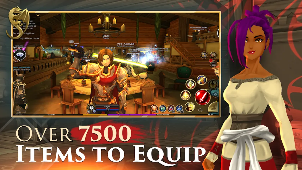 AdventureQuest 3D MMO RPG (АдвенчурКвест 3Д ММО РПГ)  [МОД Все открыто] Screenshot 4