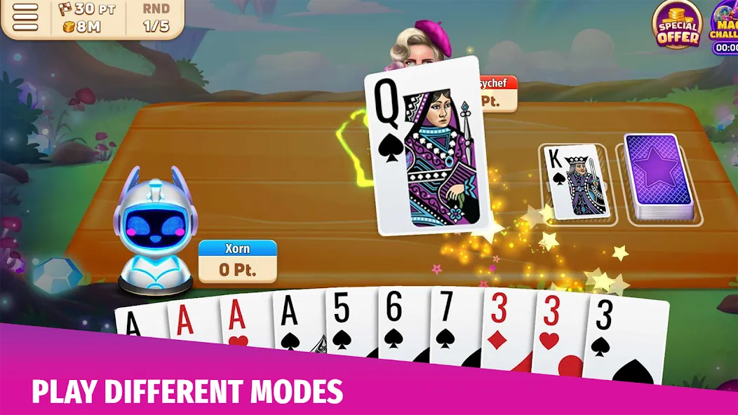 Gin Rummy Stars - Card Game (Джин Рамми Старс)  [МОД Много монет] Screenshot 2