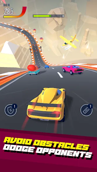 Car Race 3D - Racing Master (С  3D  Гонки на автомобилях 3D)  [МОД Бесконечные деньги] Screenshot 2